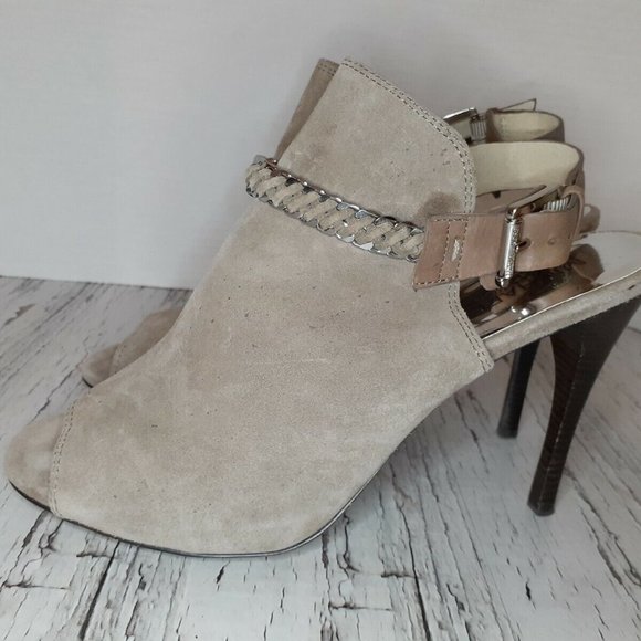 Michael Kors Open Toe Mule Heels 9 - Picture 4 of 10